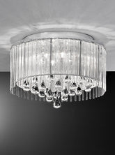 Franklite Spirit 400mm 6lt Flush. Chrome